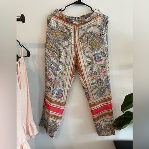 New Zara print pants